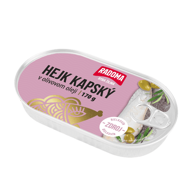 Hejk kapský v olivovom oleji