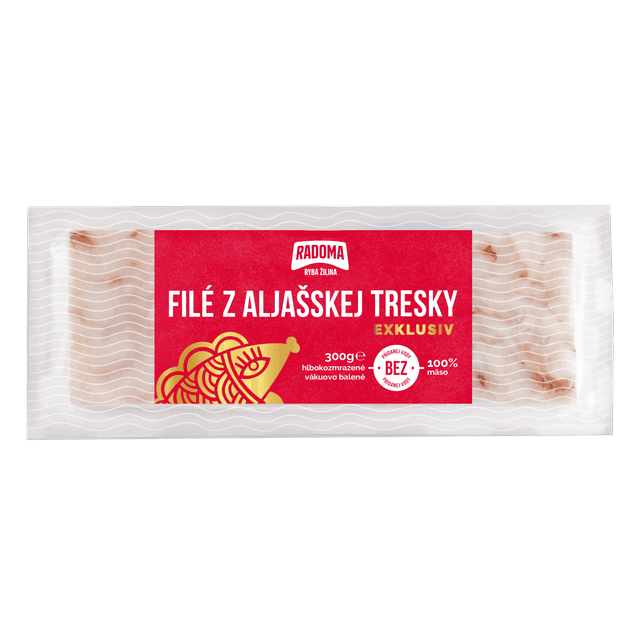 Filé z aljašskej tresky Exklusiv 300g