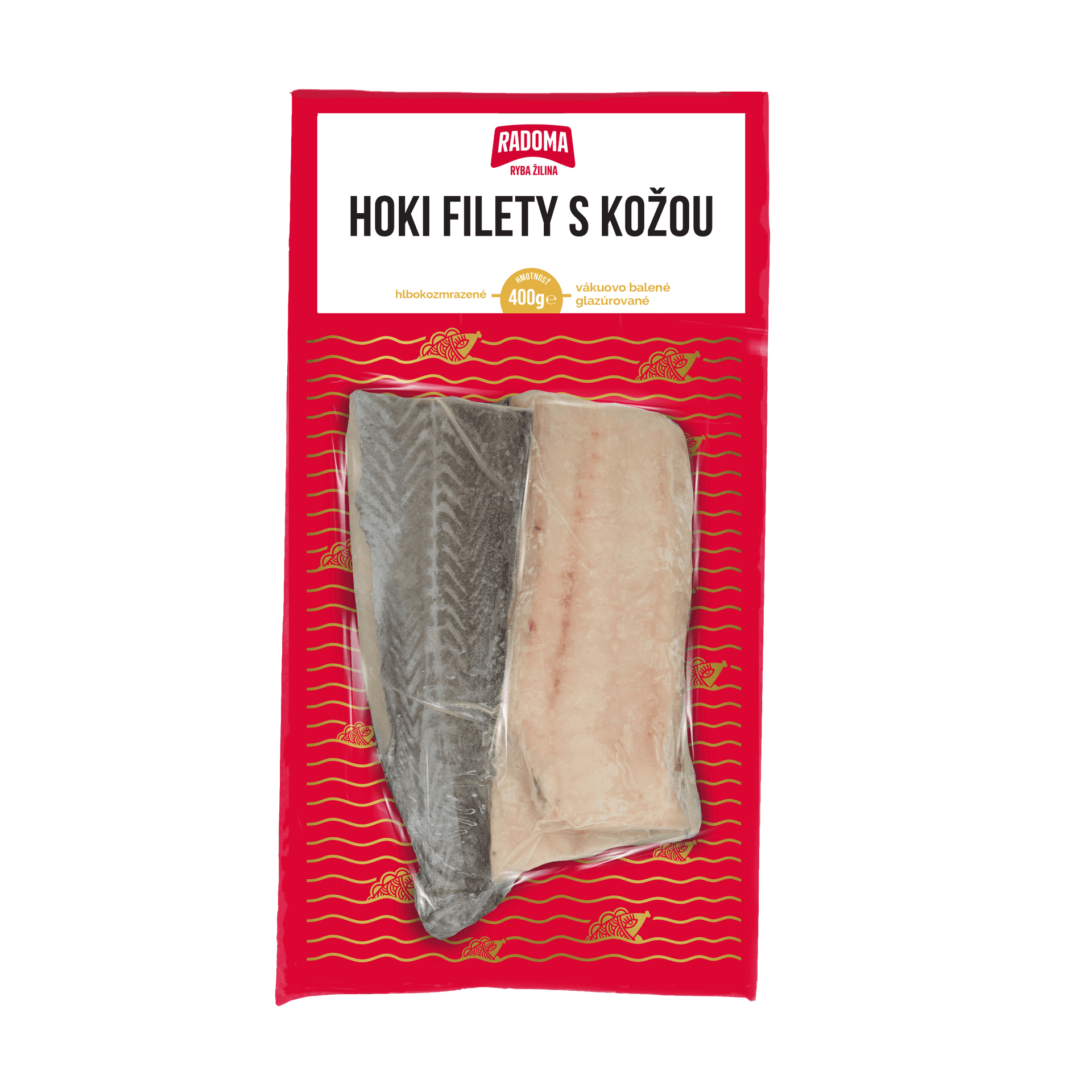 Hoki filety s kožou 400g 