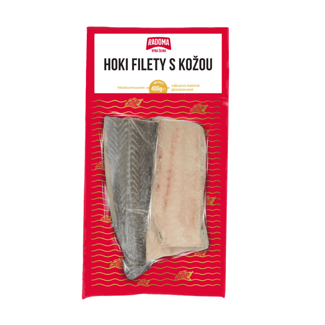 Hoki filety s kožou 400g 