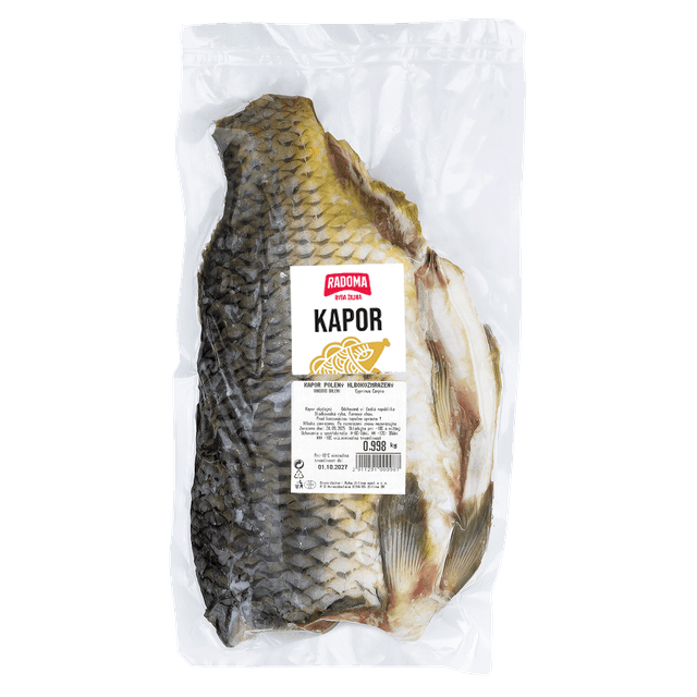 Kapor polený mrazený 1kg