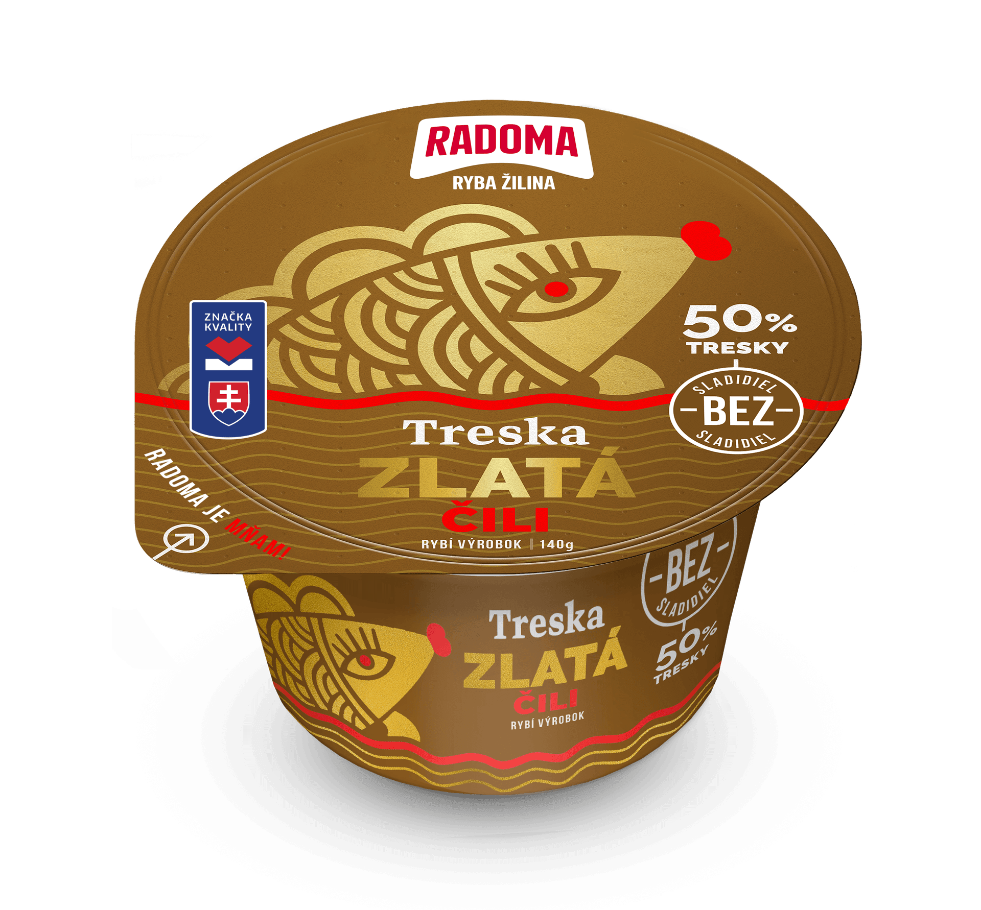 Treska Zlatá Čili 140g