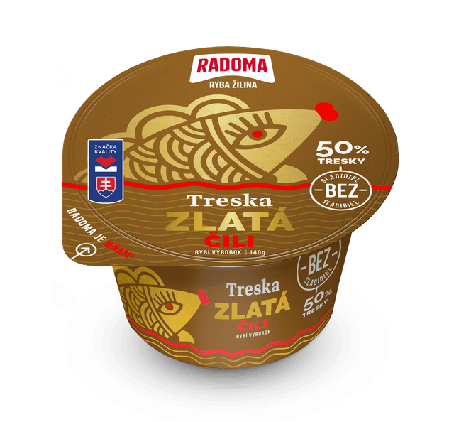 Treska Zlatá Čili 140g