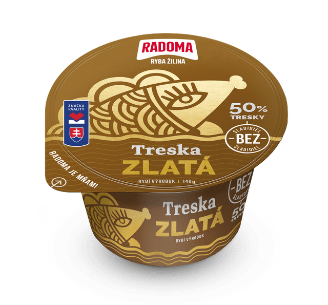 Treska Zlatá 140g