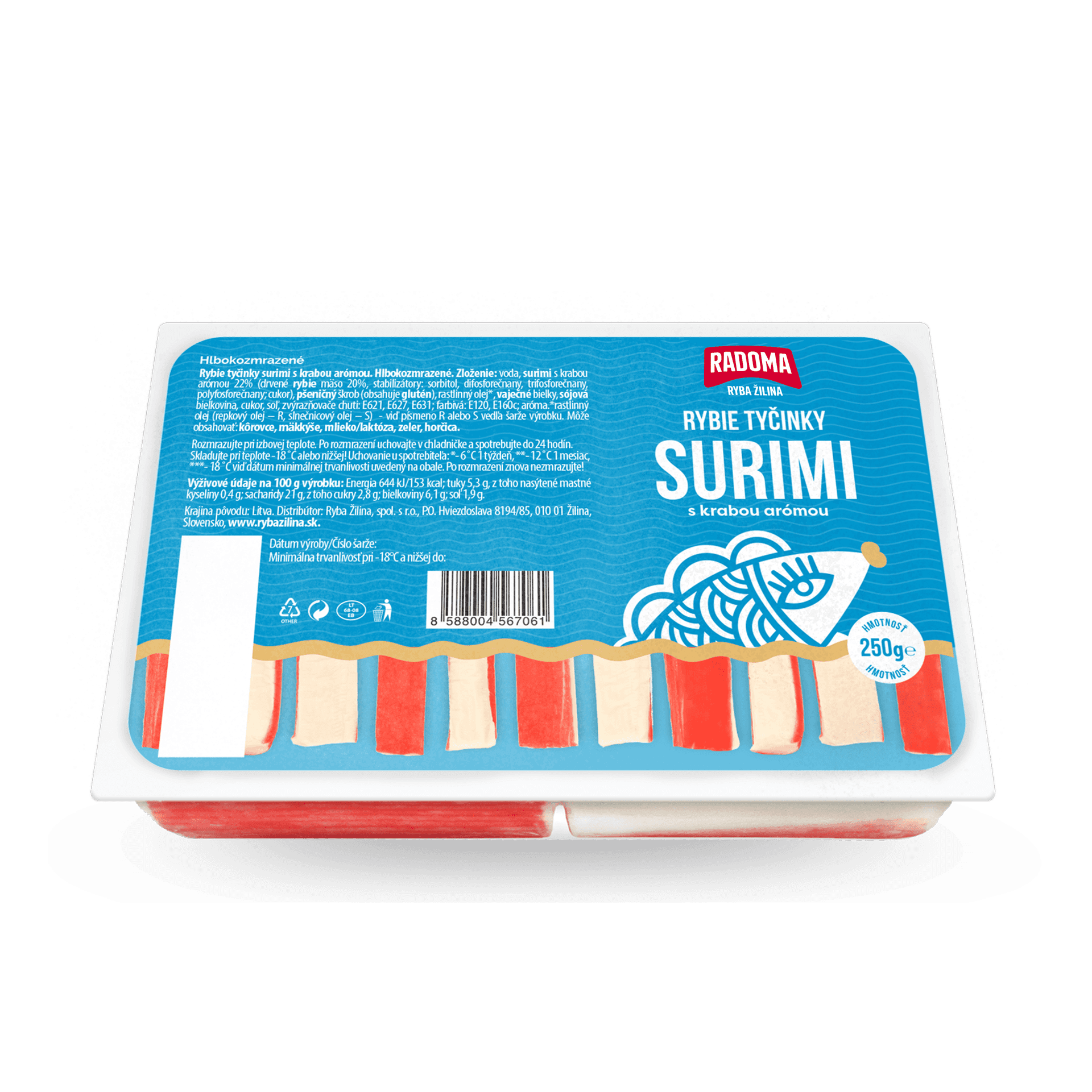 Rybie tyčinky Surimi 250g